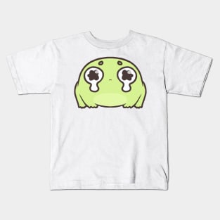 Sad little frog boy Kids T-Shirt